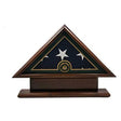 5'x9' Flag Display Case for American Veteran Burial Flag - Solid Wood, Cherry Finish with Name Plate Space, Army., 5'x9' Flag Display Case for American Veteran Burial Flag - Solid Wood., The Military Gift Store, Flag Display Case