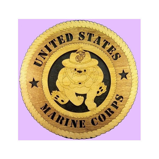 Marine Corps Wall Tributes - 12"., , The Military Gift Store, Wall Tributes