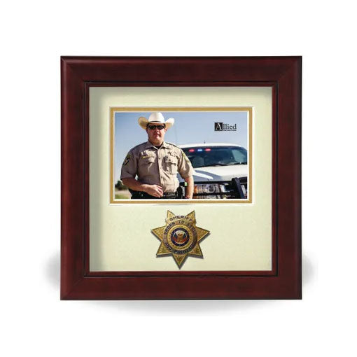 8X8 MAH HRZ Sheriff Frame, , The Military Gift Store, Picture Frame