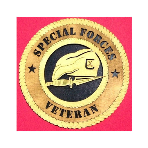Special Forces Wall Tributes - 12"., , The Military Gift Store, Wall Tributes