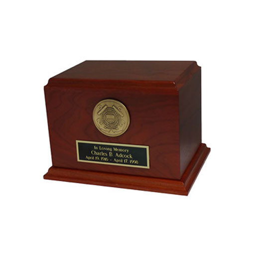 Flags Connections - Heritage Military Urn - Coast Guard., , The Military Gift Store, Heritage Flag Case