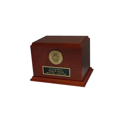 Heritage Military Urn - Coast Guard Service., , The Military Gift Store, Military Urn