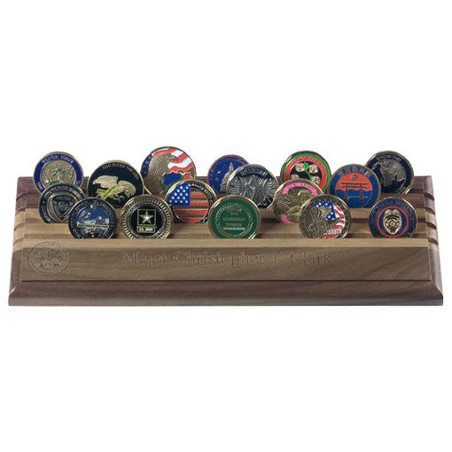 Flags Connections - American Made 4-Row Coin Rack., , The Military Gift Store, COIN DISPLAY STANDS