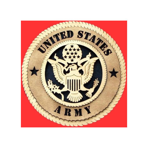 Army Wall Tribute, USA Army Wall Tribute - 12"., , The Military Gift Store, Wall Tributes