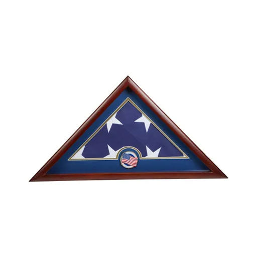 Medallion Flag Display Case, Memorial Flag Display case - US Flag., , The Military Gift Store, Medallion Flag Display Case