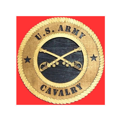 Cavalry Wall Tributes, Army Cavalry Wall Tributes - 9"., , The Military Gift Store, Wall Tributes