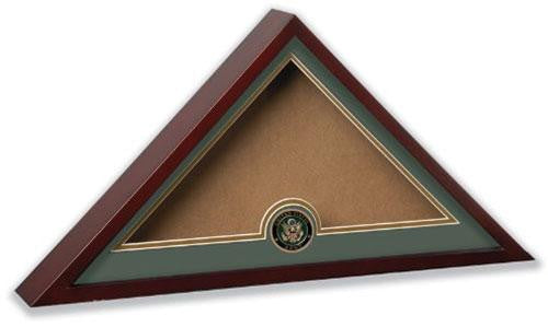 Flag Connections US Army Internment American Burial Flag Display Case with Official Army Medallion, Flag Connections US Army Internment American Burial Flag Display Case, The Military Gift Store, Burial Flag Display Cases fit 5ft X 9.5ft Flags (31)