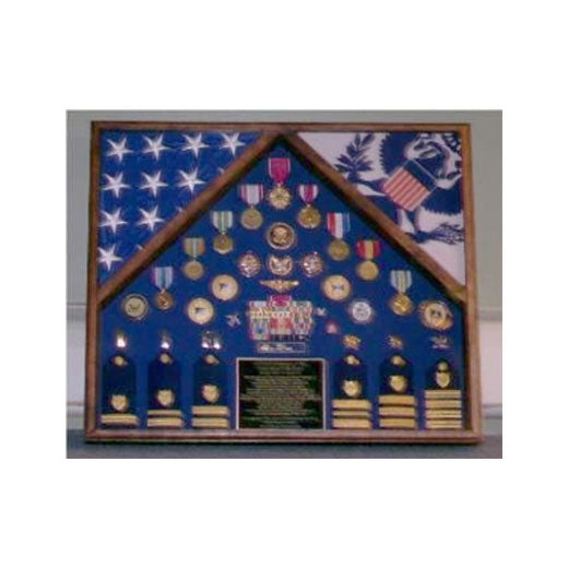 Flag Connections - Military 2 Flag Shadow case, 2 Flag Military flag display case, Military 2 Flag Shadow case, 2 Flag Military flag display case, The Military Gift Store, Military Flag Display Case, Flag Shadow Boxes (21)