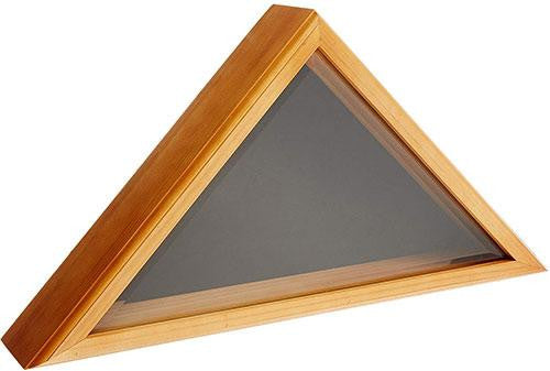 Flag Connections Cadet III Flag Display Case for 5ft x 9.5ft Flag - Oak Case Only