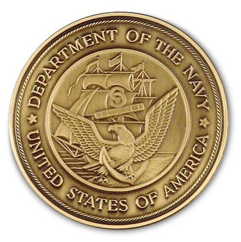 Service Medallion - Navy, , The Military Gift Store, Service Medallion
