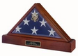 Burial Flag and Pedestal Display Case - 5'x8', , The Military Gift Store, Army Flag Display Cases (64)