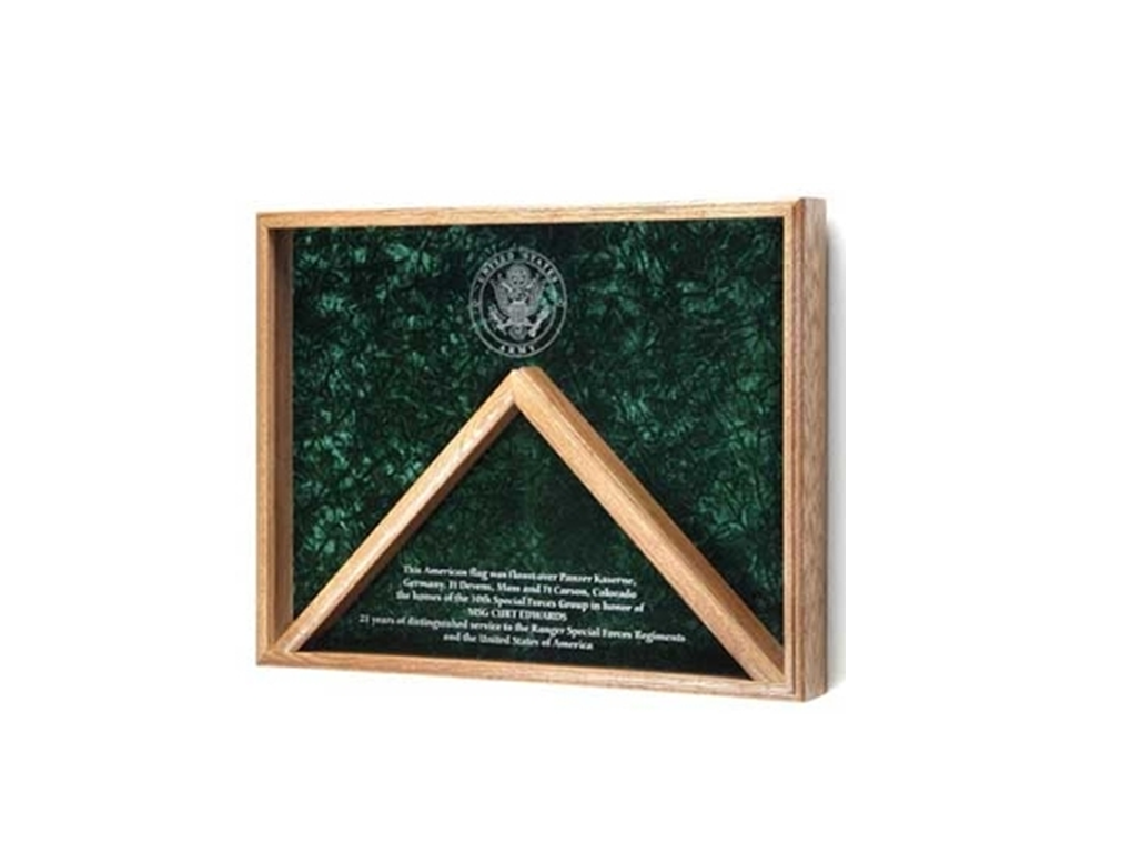 Deluxe Combo Awards, Flag Display Case