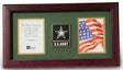 Go Army Medallion Double Picture Frame, Mahogany Made, , The Military Gift Store, American Flags- High Quality American Discounted Flags (2)