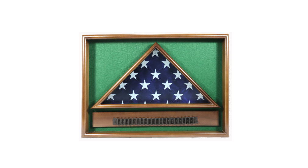 Police/Fire Retirement shadow box, , The Military Gift Store, Armed Force Flags (13)