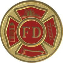Fire Dept Color Medallion.