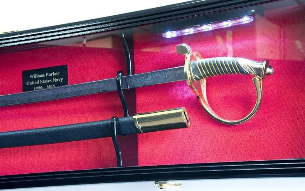 Sword Frames, Sword Display Case, Sword Cabinets., , The Military Gift Store, Sword Display Products