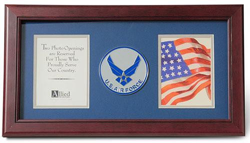 Flag Connections United States Dual Picture Frame, , The Military Gift Store, Picture Collage Frame