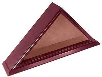 Solid Wood Elegant 5' x 9.5' Flag Display Case for Burial/Funeral/Veteran Flag, Cherry, Solid Wood Elegant 5' x 9.5' Flag Display Case for Burial/Funeral, The Military Gift Store, Flag Case