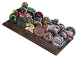 5 Row Challenge Coin Holder, 5 Row Challenge Coin Holder - Military Coin Display Stand, The Military Gift Store, Challenge COIN DISPLAY STANDS - Coin Display Rack