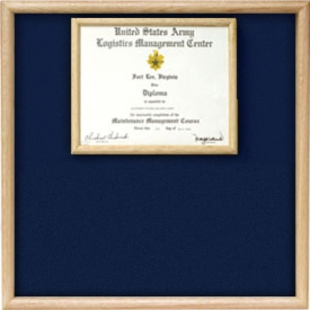 Air Force certificate Display case., , The Military Gift Store, Military medal and Certificate frame