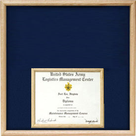 Air Force certificate at bottom Display case., , The Military Gift Store, Military medal and Certificate frame