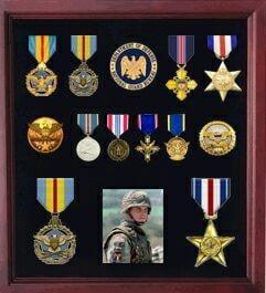 Military Medal Display case, American medal Shadowbox, , The Military Gift Store, Awards Case