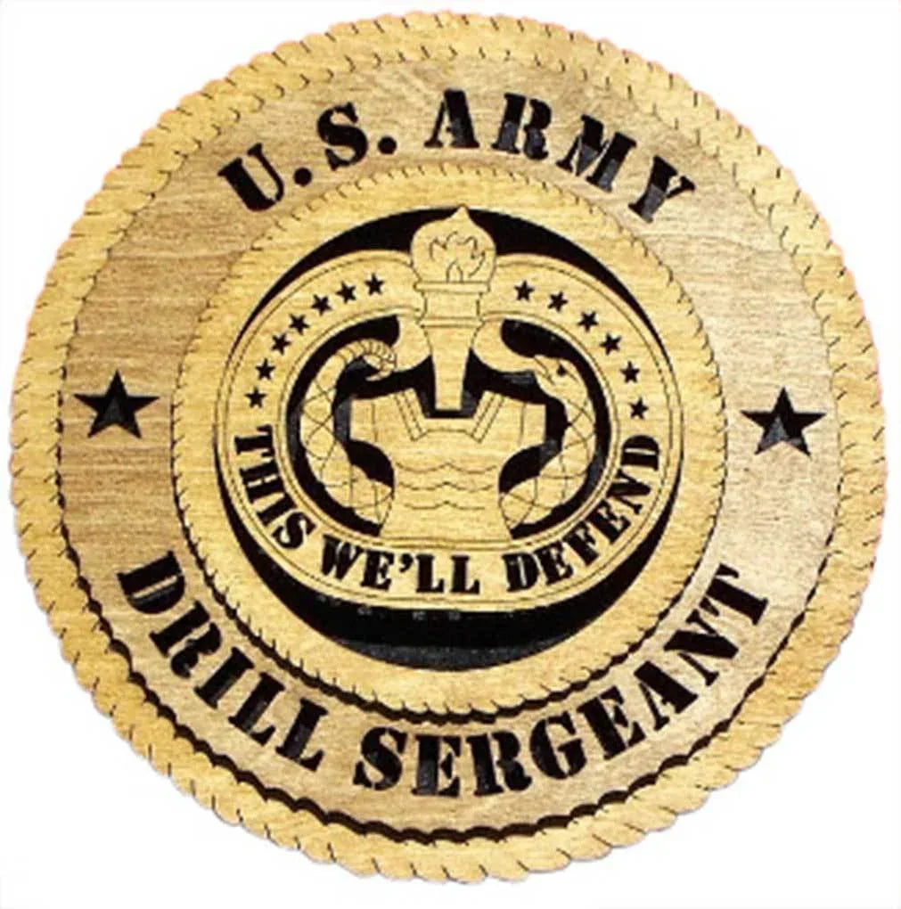 U.S. Army Drill Sergeant Wall Tribute, U.S. Army Drill Sergeant.., , The Military Gift Store, Wall Tributes