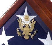 Presidential Flag Case and Medal Display Case., , The Military Gift Store, Flag and Medal Display Cases