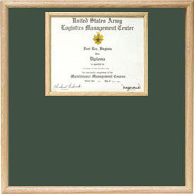 US Marine Corp Certificate Display Case. - The Military Gift Store