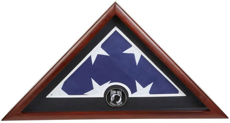 POW/MIA Frame, POW/MIA Flag Display Case, POW/MIA Gifts - 5' x 9.5'., , The Military Gift Store, Flag Display Case