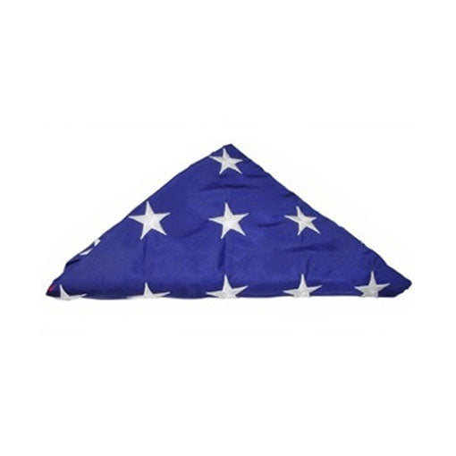Pre-Folded American Flags for Flag Display Cases - 5' x 9.5' Flag, , The Military Gift Store, Pre Folded American Flags