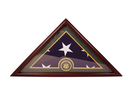 Army Flag Display Case Box, 5x9 Burial - Funeral, Army Flag Display Case Box, 5x9 Burial - Funeral., The Military Gift Store, American Flag Frames (43)