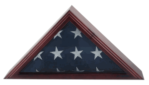 Capitol Flag Case For 3ft X 5ft Flag - Flag Frame, cherry finish, , The Military Gift Store, Military Flag Display Case, Flag Shadow Boxes (21)