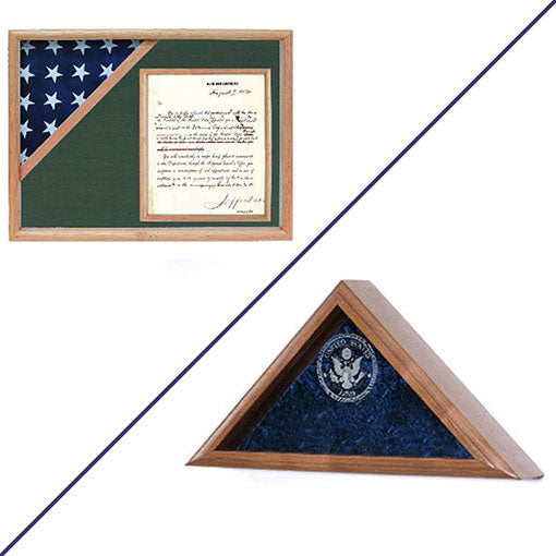 Shadow Box vs. Triangle Flag Case: Which is Right for Your Flag Display? - The Military Gift Store