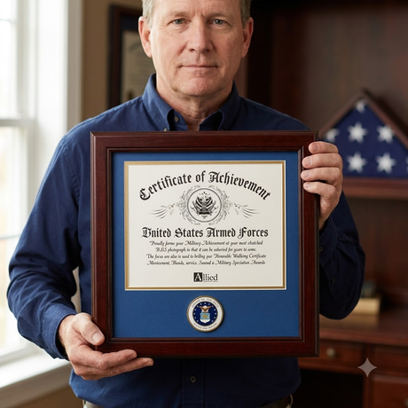 Air Force Certificate of Achievement Frame With Medallion: A Complete Guide