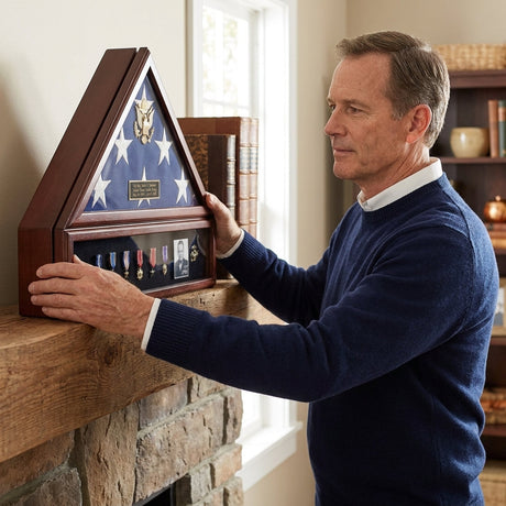 How Funeral Flag Display Cases Preserve Family Military Heritage for Generations