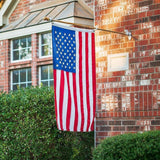 American Flag 10x15 Ft Indestructible Outdoor, Longest Lasting, Heavy Duty, Tear Proof Polyester, Fade Resistant, High Wind US Outside Flags with Embroidered Stars, Sewn Stripes, Brass Grommets, American Flag 10x15 Ft Indestructible Outdoor, Longest Lasting, Heavy Duty, Tear Proof Polyester, Fade Resistant, High Wind US Outside Flags, The Military Gift Store, Folded American Flags