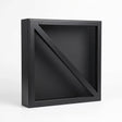 Wood Flag Case for (2) 5’ x 9.5’ Flags, Rear Loading, Glass Front, , The Military Gift Store, 2 Flags display case
