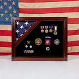 Capitol Flag and Accolades Display Case