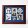 Flags Connections Aim High Air Force Medallion 5 Picture Collage Frame, , The Military Gift Store, Air Force flag display cases, Air force Retirement Shadow Boxes (61)