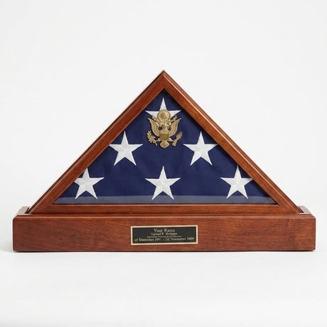 American Burial Flag Case, Burial Flag Display Case, Military Burial Flag Case, Veteran Flag Display Case, Funeral Flag Display Case, American Flag Memorial Case, US Flag Display Case, Triangle Flag Display Case, Military Memorial Flag Case, Burial Flag Holder, veteran memorial gifts, military keepsake display case, patriotic memorial display
retired military gift ideas, military honor display case, memorial shadow box for veterans, USA flag preservation case, military remembrance gifts