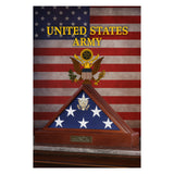 Flag Connections, American Burial Flag Case, Casket Flag Case, , The Military Gift Store, Army Flag Display Cases (64)