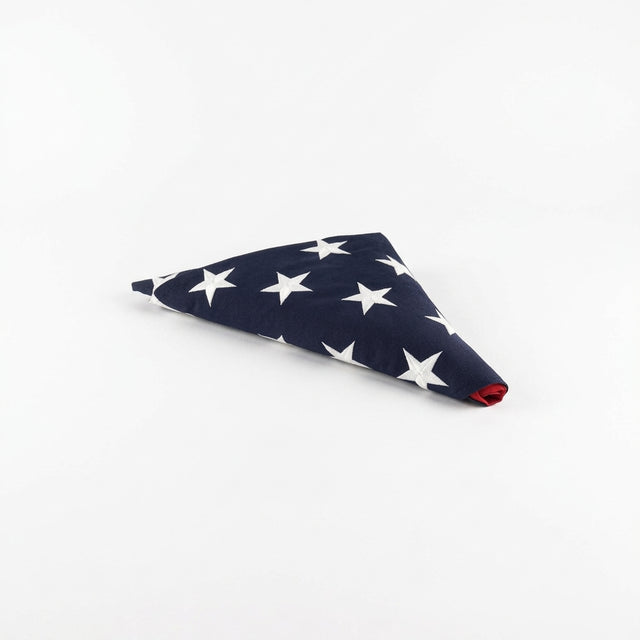 American Flag 3x5 cotton, 3 ft x 5 ft American flag, cotton American flag for display case, folded American burial flag 3x5, USA flag 3x5 cotton, American flag for flag display case, embroidered stars cotton American flag, stitched stripes US flag 3x5, heavy duty cotton American flag, fade resistant cotton USA flag, indoor display American flag 3x5