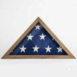 Rustic Flag Case SOLID WOOD Military Flag Display Case for 9.5 x 5 Flag, Rustic Flag Case SOLID WOOD Military Flag Display Case, The Military Gift Store, Burial Flag Display Cases fit 5ft X 9.5ft Flags (31)