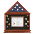 Certificate Holder for 5x9 Flag, 5x9 Flag Certificate Holder, Flag and Certificate Display Case, 5' x 9' Flag Display Case, 5' x 9.5' Flag and Certificate Case, Military Flag Certificate Display, American Flag Certificate Holder, Veteran Flag Display Case, Burial Flag Certificate Case, Memorial Flag and Certificate Display, Military Certificate Display Case, Flag Document Display Case, Flag Presentation Case, Military Shadow Box, Wooden Flag Display Case, American Flag Frame, Flag and Medal Display Case