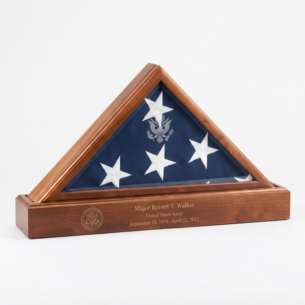 Flag and Pedestal Display Case, American Flag and Pedestal Display Case, Flag Pedestal Display Case, Military Flag and Pedestal Case, Veteran Flag Display Case with Pedestal, American Flag Display Case Pedestal, Memorial Flag and Pedestal Display Case, Military Pedestal Flag Case, Flag Showcase with Pedestal Base, Wooden Flag and Pedestal Display Case, Flag and Medal Pedestal Display Case, Military Memorial Showcase, Veteran Tribute Display Case, American Flag Presentation Display, Folded Flag Display Case