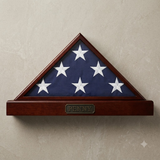 Funeral Flag Case, Funeral Flag and Pedestal, Funeral Flag Frame, , The Military Gift Store, Burial Flag Case
