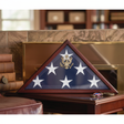 American Burial Flag Box, Large Coffin Flag Display Case - 3ft x 5ft American Flag., American Burial Flag Box, Large Coffin Flag Display Case., The Military Gift Store, American Burial Flag Box