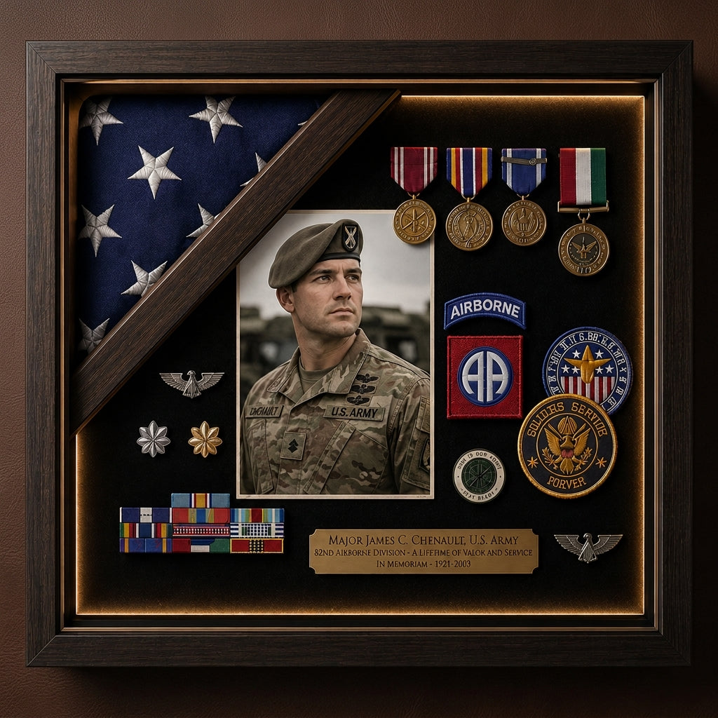 Military Retirement Shadow Box, Veteran Award Display Case, Retirement Plaque and Flag Display, Military Service Recognition Display, Flag Medal Certificate Display Case, Military Keepsake Shadow Box, Retirement Presentation Display Case, Armed Forces Retirement Display, Patriotic Retirement Gift, Military Honor Display Frame, Retirement Flag Medal Display Frame, Military Retirement Flag Display Frame, Retirement Flag and Medal Display Case, Flag and Medal Display Frame, Veteran Retirement Display Case