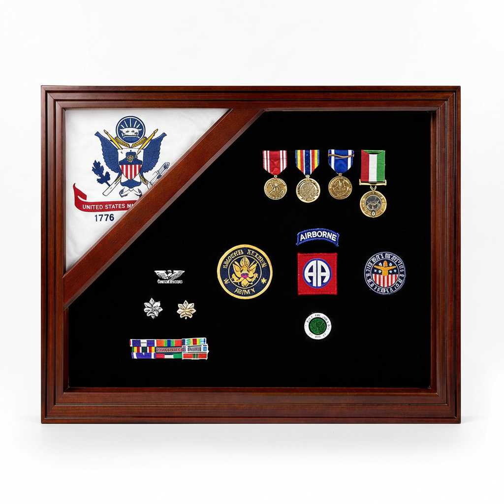Army flag display case 3x5, best seller Army flag case 3ft x 5ft, military Army flag display case wood, Army memorial flag display case 3x5, 3x5 Army flag case for veterans, Army flag case with glass front 3x5, triangular Army flag display case wood, Army flag shadow box with certificate holder, wall mount Army flag display case 3x5, Army flag case with pedestal base